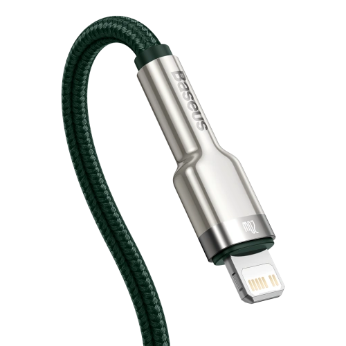 Kup USB-C to Lightning kábel Baseus 2m (zöld) - BSU3067GRN - {ean13} - Sklep Home Screen