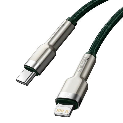 Kup USB-C zu Lightning Kabel Baseus 2m (grün) - BSU3067GRN - {ean13} - Sklep Home Screen