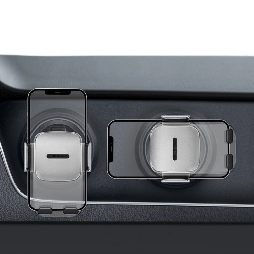 Kup Uchwyt auto Baseus Easy Control Clamp pentru grilaj rotund (gri) - BSU3068GRY - {ean13} - Sklep Home Screen