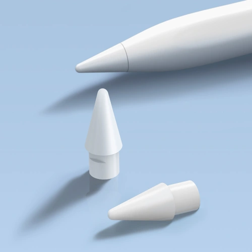 Buy Baseus Smooth Writing Capacitive Stylus Tips, Apple Pencil 1&2 (2 pcs) - BSU3070 - {ean13} - Home Screen Store Europe