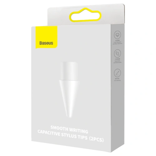 Buy Baseus Smooth Writing Capacitive Stylus Tips, Apple Pencil 1&2 (2 pcs) - BSU3070 - {ean13} - Home Screen Store Europe
