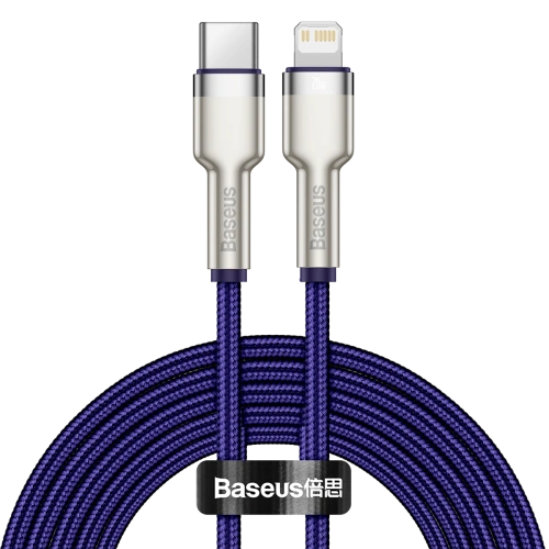 Kup USB-C zu Lightning Kabel Baseus Cafule, 20W, 2m (lila) - BSU3072PRP - {ean13} - Sklep Home Screen