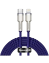 Kabel USB-C do Lightning Baseus Cafule, 20W, 2m (fioletowy)