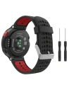 Etui Tech-Protect Smooth Garmin Forerunner 220/230/235/630/735 fekete/piros
