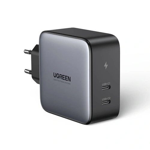Kup Încărcătorul de rețea UGREEN CD254, 2x USB-C, 100W, PD (negru) - UGR1181BLK - {ean13} - Sklep Home Screen