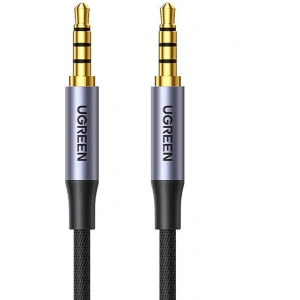 Kabel mini jack 3.5mm UGREEN AV183, AUX, 3m (czarny)