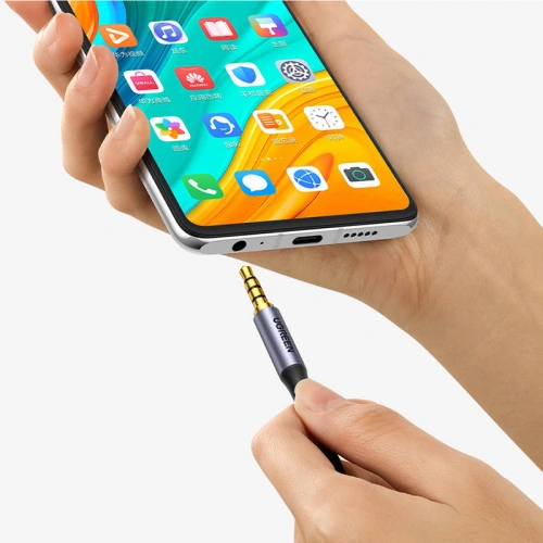 Kup Kabel mini jack 3.5mm UGREEN AV183, AUX, 2m (černý) - UGR1187BLK - {ean13} - Sklep Home Screen