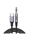 USB-C Kabel UGREEN CM450 zu mini jack 3.5mm AUX, 1m (schwarz)