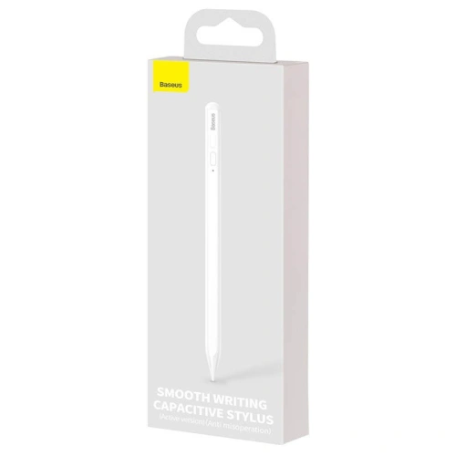 Kup Stylus Kugelschreiber 2in1 Baseus Kapazitiver Stylus (weiß) - BSU3074WHT - {ean13} - Sklep Home Screen