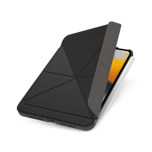 Kup Etui Moshi VersaCover Apple iPad mini 2021 (6. generație) / iPad mini 8.3" 2024 7gen cu încărcare Apple Pencil (Negru cărbune) - MOSH215CHABLK - {ean13} - Sklep Home Screen