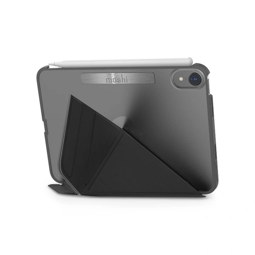 Kup Case Moshi VersaCover Apple iPad mini 2021 (6. Generation) / iPad mini 8.3" 2024 7gen / iPad mini 8.3" 2024 7gen mit Apple Pencil Ladefunktion (Charcoal Black) - MOSH215CHABLK - {ean13} - Sklep Home Screen