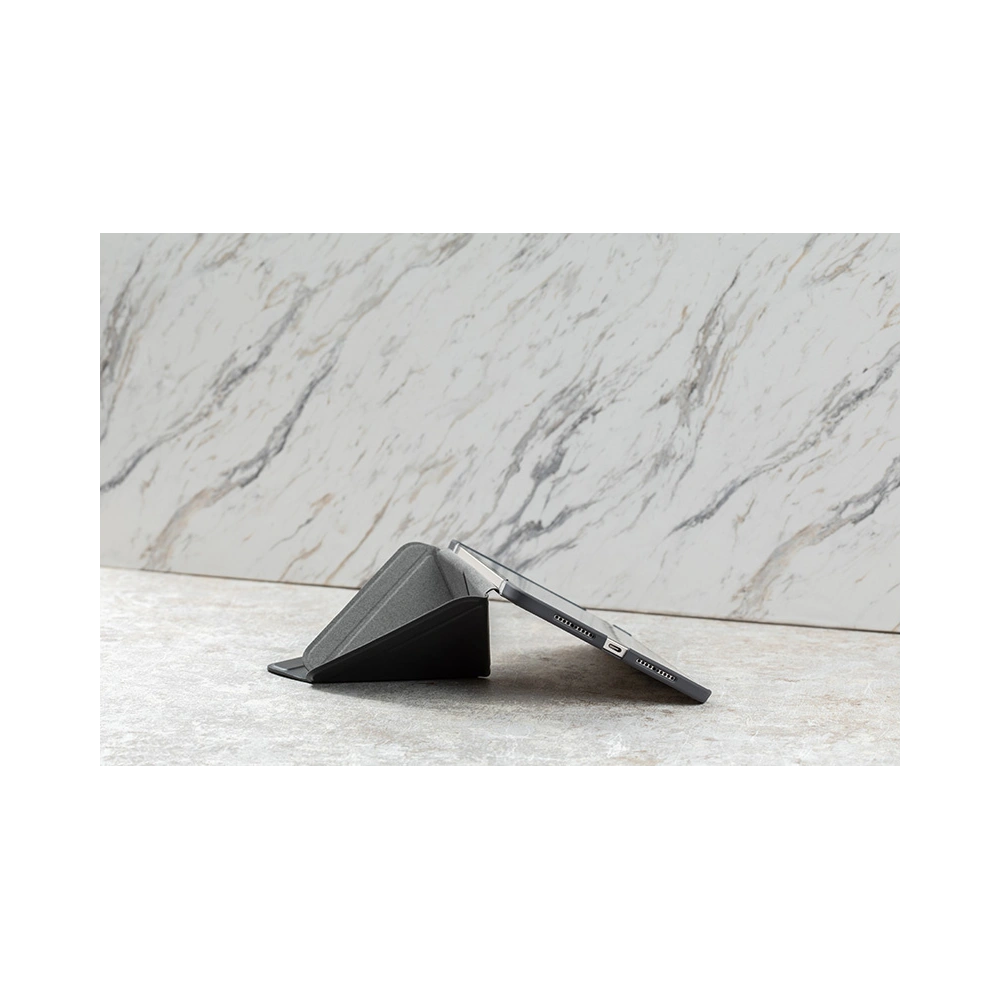 Etui Moshi VersaCover Apple iPad mini 2021 (6. generacji) / iPad mini 8.3" 2024 (7. generacji) z ładowaniem Apple Pencil (Charcoal Black)