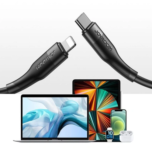 Kup Kábel Joyroom S-1224M3 USB-C - Lightning PD 20W 120cm Fekete - JYR071BLK - {ean13} - Sklep Home Screen