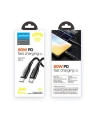 Buy Joyroom S-1830M3 USB-C - USB-C Cable PD 60W 180cm Black - JYR073BLK - {ean13} - Home Screen Store Europe