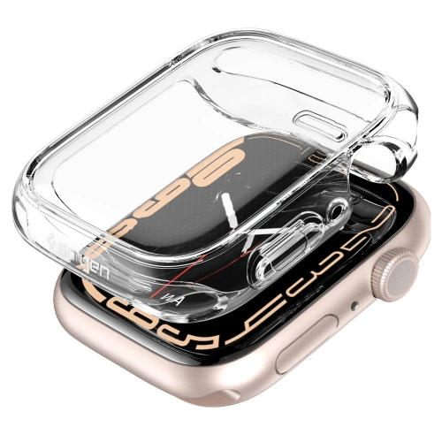 Kup Etui Spigen Ultra Hybrid Apple Watch 4/5/6/7/8/9/SE 44/45mm Crystal Clear - SPN2076CL - {ean13} - Sklep Home Screen