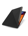 Moshi VersaCover - Origami Folding Case & Stand Apple iPad Pro 12.9 2021 5 Gen with Apple Pencil holder (Charcoal Black)