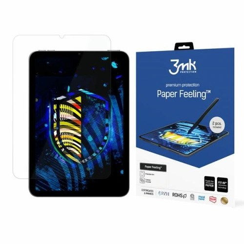 Kup Folie 3MK PaperFeeling Apple iPad mini 2021 (6. Generation) / iPad mini 8.3" 2024 7gen / iPad mini 8.3" 2024 7gen [2 PACK] - 3MK2360 - {ean13} - Sklep Home Screen