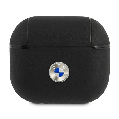 Kup Case BMW BMA3SSLBK Apple AirPods 3 Hülle schwarz/black Echtes Leder Silbernes Logo - BMW264BLK - {ean13} - Sklep Home Screen