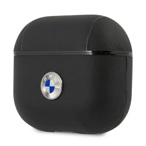 Kup Case BMW BMA3SSLBK Apple AirPods 3 Hülle schwarz/black Echtes Leder Silbernes Logo - BMW264BLK - {ean13} - Sklep Home Screen
