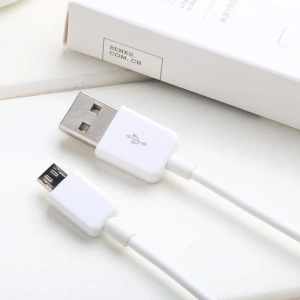 Kup Kabel Benks USB-A - microUSB 1m Bílá - BKS231WHT - {ean13} - Sklep Home Screen