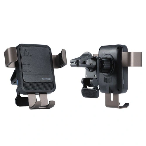 Kup Uchytník do auta s bezdrátovou nabíječkou Joyroom JR-ZS220 Vent Car Mount Wireless Charger 15W černý - JYR077BLK - {ean13} - Sklep Home Screen