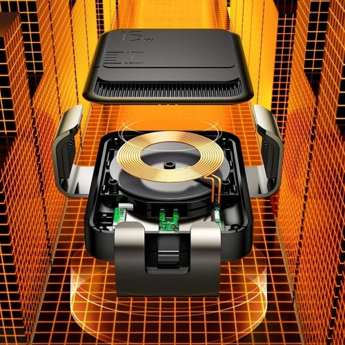 Kup Autós tartó indukciós töltővel Joyroom JR-ZS220 Vent Autós Töltő Vezeték Nélküli 15W Fekete - JYR077BLK - {ean13} - Sklep Home Screen