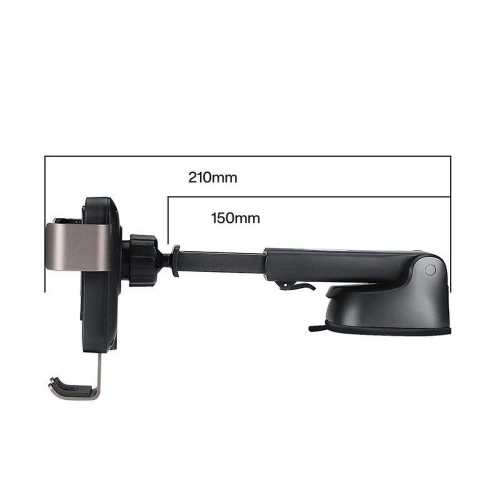 Buy Joyroom JR-ZS220 Dashboard Car Mount Wireless Charger 15W Black - JYR078BLK - {ean13} - Home Screen Store Europe