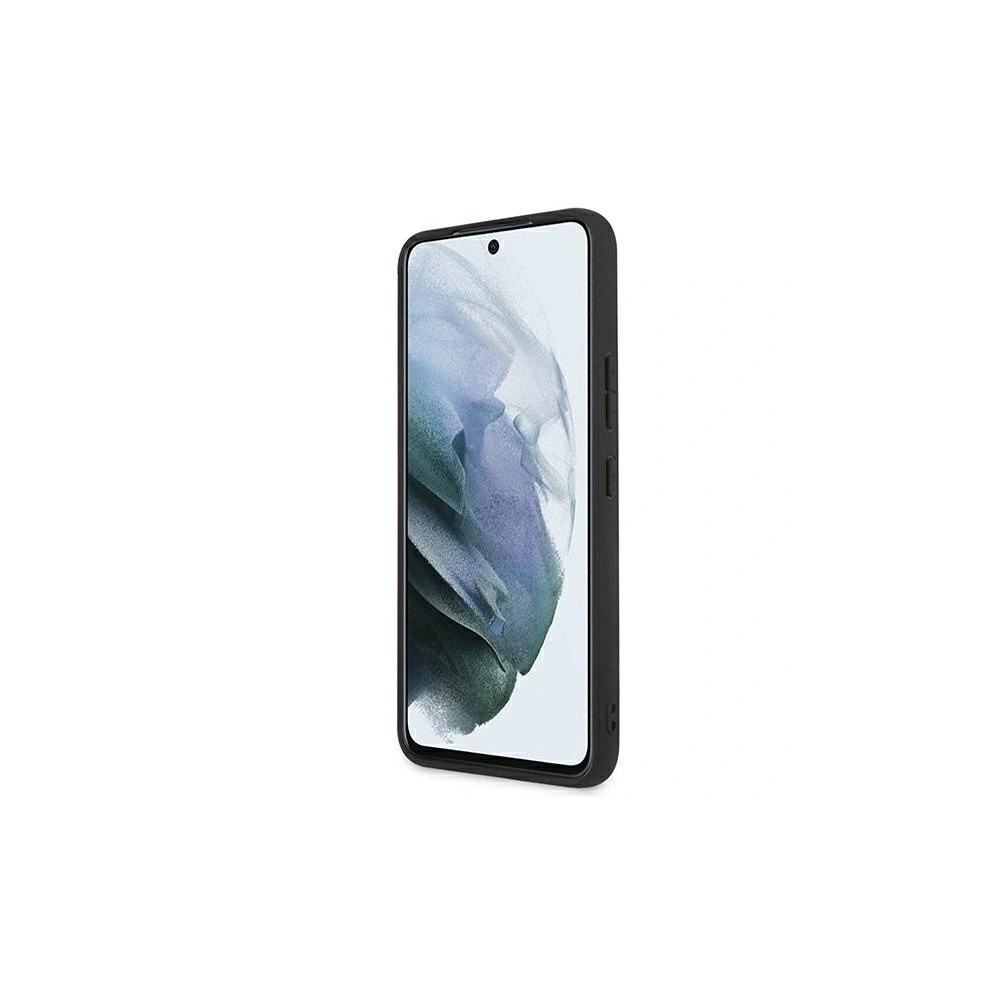 homescreen.pl - Etui Karl Lagerfeld KLHCS22SSAKHSL Samsung Galaxy S22 srebrny/silver hardcase Saffiano Ikonik Karl`s Head