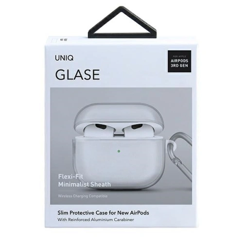 Kup Etui UNIQ Glase Apple AirPods 3 clear - UNIQ563CL - {ean13} - Sklep Home Screen