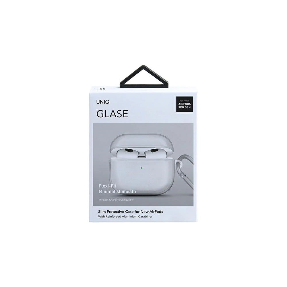 Etui UNIQ Glase Apple AirPods 3 clear
