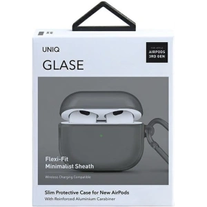 Kup Etui UNIQ Glase Apple AirPods 3 dymiony/smoke - UNIQ564SM - {ean13} - Sklep Home Screen