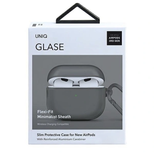 Kup Etui UNIQ Glase Apple AirPods 3 dymiony/smoke - UNIQ564SM - {ean13} - Sklep Home Screen