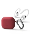 Etui UNIQ Nexo Apple AirPods 3 + Ear Hooks Silicone czerwony/coral