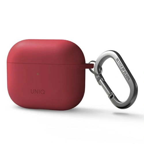 Kup Etui UNIQ Nexo Apple AirPods 3 + Ear Hooks Silicone czerwony/coral - UNIQ567COL - {ean13} - Sklep Home Screen