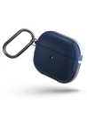 Etui UNIQ Valencia Antimicrobial Apple AirPods 3 albastru/blue