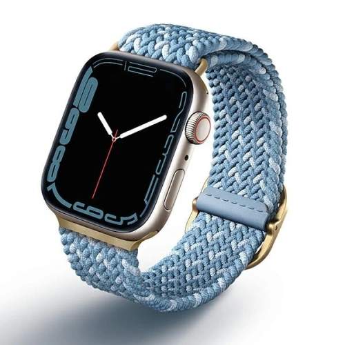 Kup Pasek UNIQ Aspen Apple Watch 4/5/6/7/SE/8/9/10 40/41/42mm Pletený DE modrý/cerulean blue - UNIQ575BLU - {ean13} - Sklep Home Screen
