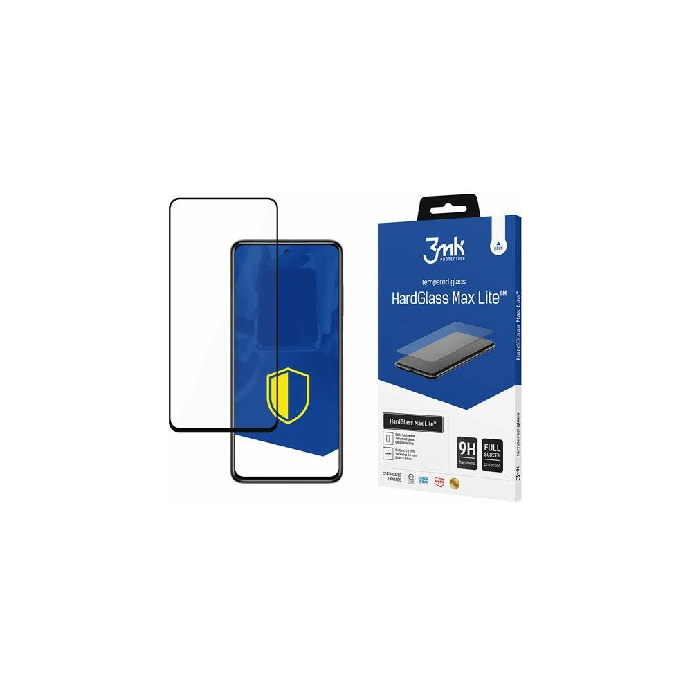 Szkło hartowane 3MK HardGlass Max Lite POCO X3 Pro czarne