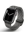 Kup Pasek UNIQ Aspen Apple Watch 4/5/6/7/SE/8/9/Ultra 44/45/49mm Pletený DE šedý/pebble grey - UNIQ579PEBGRY - {ean13} - Sklep Home Screen