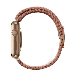 Pasek UNIQ Aspen Apple Watch 4/5/6/7/SE/8/9/Ultra 44/45/49mm Braided różowy/grapefruit pink Pasek UNIQ Aspen Apple Watch 4/5/6/7/SE/8/9/Ultra 44/45/49mm Braided różowy/grapefruit pink