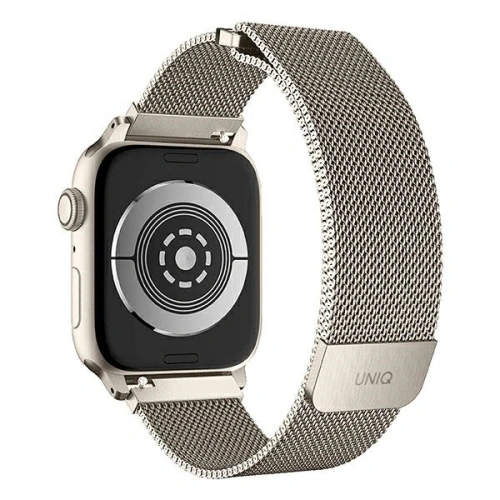 Kup Pásky UNIQ Dante Apple Watch 4/5/6/7/SE/8/9/10 40/41/42mm nerezová ocel starlight - UNIQ581SRL - {ean13} - Sklep Home Screen