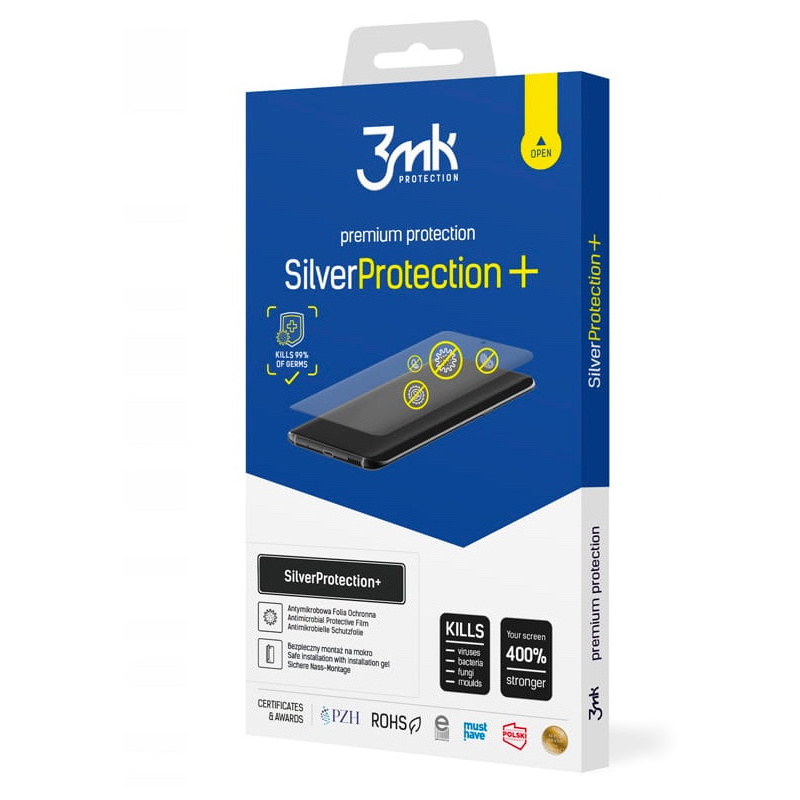 homescreen.pl - Antymikrobowa folia ochronna 3MK Silver Protect+ Samsung Galaxy S22