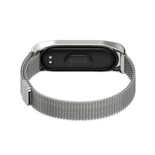 Pasek Tech-Protect Milaneseband Xiaomi Mi Band 3/4 Silver