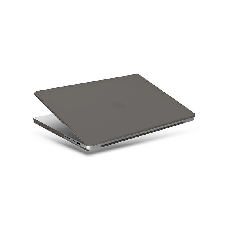 Etui UNIQ Claro Apple MacBook Pro 14 2021 przezroczysty szary/smoke matt grey