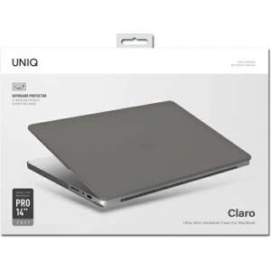 Kup Etui UNIQ Claro Apple MacBook Pro 14 2021-2023 transparent gri/smoke gri mat - UNIQ583SMMATCL - {ean13} - Sklep Home Screen