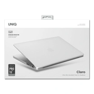 Kup Etui UNIQ Claro Apple MacBook Pro 16 2021-2023 przezroczysty/dove matte clear - UNIQ586DOVMATCL - {ean13} - Sklep Home Screen