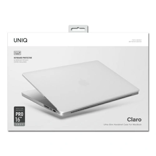 Kup Etui UNIQ Claro Apple MacBook Pro 16 2021-2023 átlátszó/dove matte clear - UNIQ586DOVMATCL - {ean13} - Sklep Home Screen