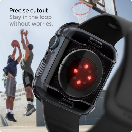 Kup Case Spigen Ultra Hybrid Apple Watch 4/5/6/7/SE/8/9 40/41mm Space Crystal - SPN2078SPACL - {ean13} - Sklep Home Screen