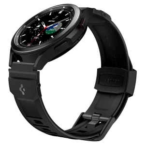 Kup Spigen Rugged Band Samsung Galaxy Watch 4/Watch Active 2/Huawei Watch GT 2 42mm Matt Schwarz - SPN2079BLK - {ean13} - Sklep Home Screen