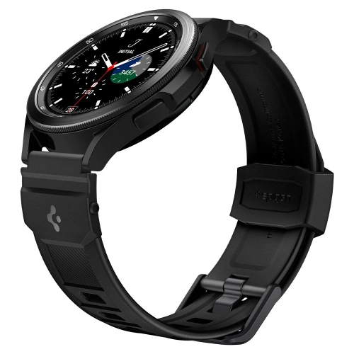 Kup Pasek Spigen Rugged Band Samsung Galaxy Watch 4/Watch Active 2/Huawei Watch GT 2 42mm Matná černá - SPN2079BLK - {ean13} - Sklep Home Screen