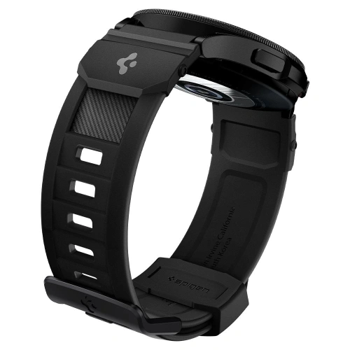 Kup Pasek Spigen Rugged Band Samsung Galaxy Watch 4/Watch Active 2/Huawei Watch GT 2 42mm Matná černá - SPN2079BLK - {ean13} - Sklep Home Screen